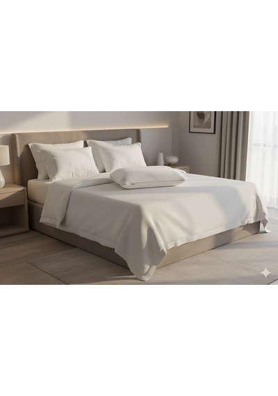 Tago Home Kaşmir Visco Ortopedik Yastık 60x40x15 Cm Beyaz