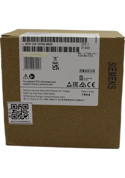 6es7214-1hf40-0xb0 Sımatıc S7-1200f, Cpu 1214 Fc,