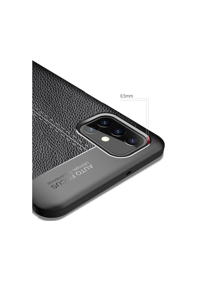 Samsung Galaxy  Uyumlu,  M31s Kılıf Auto Focus Kapak - Siyah