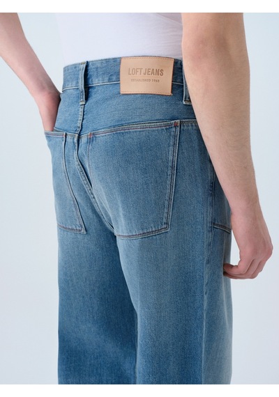 Baggy Regular Fit Erkek Pantolon Lacivert