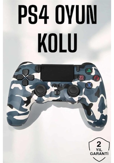 Ps4 Oyun Kolu Kamuflaj Desenli Joystick 20916161