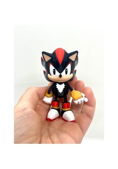 Mini Shadow Sonic 3d Figür