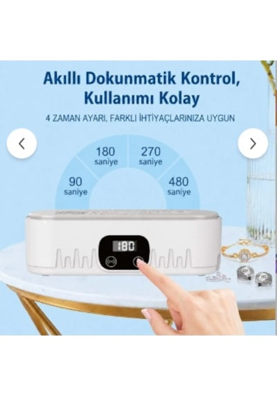 Ultrasonik Temizleyici Gözlük Takı Temizleme Makinesi 220v Dijital Ultrasonik Yıkama Cihazı