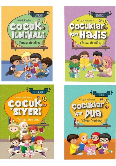 Küçük Kalplere Dini Bilgiler / Etkinlikli, Renkli Resimli, 10+...
