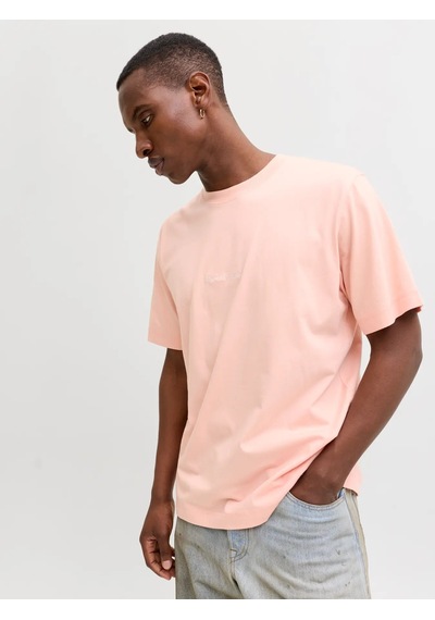 Jack & Jones Jack&jones Jornorrebro Emb Tee Ss Erkek T-shirt 12282892 Yavruağzı