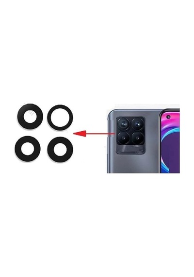 Telefon Kulübesi Realme 8 Uyumlu Kamera Camı