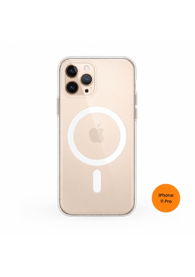 Teknoway Apple, Uyumlu iPhone 11 Pro Magshield Kılıf Şeffaf