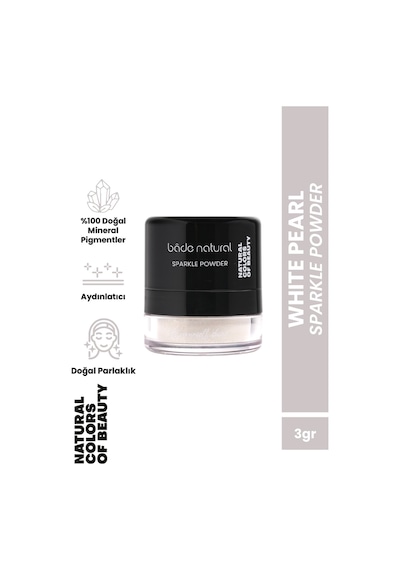Sparkle Powder White Pearl Toz Işıltılı Aydınlatıcı
