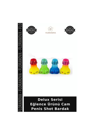 Delux Serisi Eğlence Ürünü Cam Shot Bardak