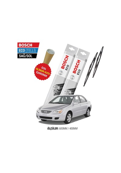 Bosch Eco Kia Cerato Silecek Takımı (2004-2009)