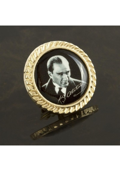 Csmtex 1 Atatürk Yaka Rozet-gümüş Rengi Çok Renkli 38322512