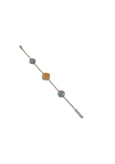 Gümüş Hidrotermal Taşlı Bileklik Asmk000305 Altınsepeti