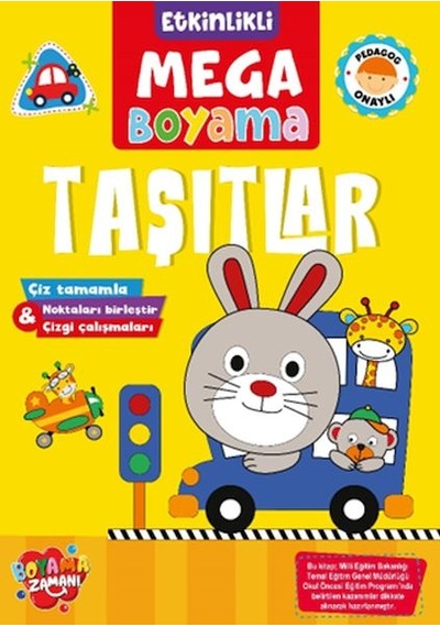 Etkinlikli Mega Boyama - Taşıtlar - Rjcı-722736
