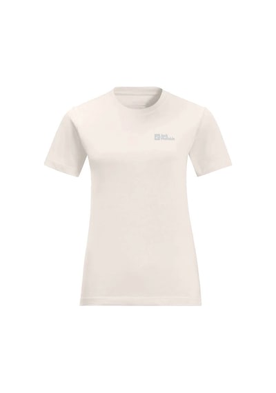 Jack Wolfskin Essentıal T W Beyaz Kadın Kısa Kol T-shirt Beyaz