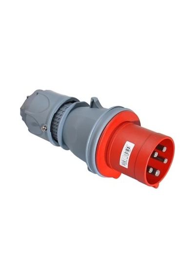Tp Elektrik 3133 301 1610 5 x 63a Ip44 Alpha Düz Fiş Ip44 Vidalı