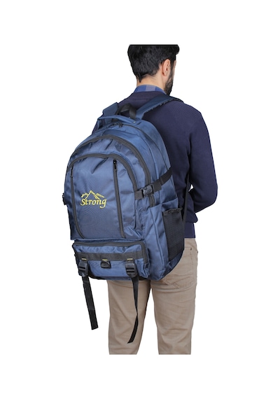 Sr-02 Dağcı 17-18.4 Inch Laptop Bölmeli Büyük Boy Sırt Çantası,dağcı Çantası,seyahat Kamp Çantası Lacivert