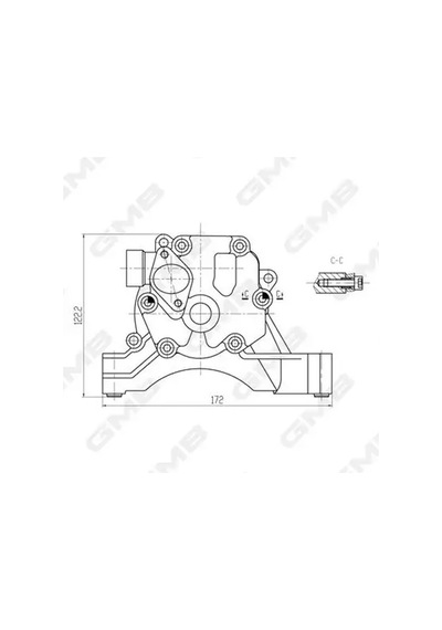 Vw Jetta 3 Yag Pompasi 1.6 2006-2010 Blf Gmb Goas70a