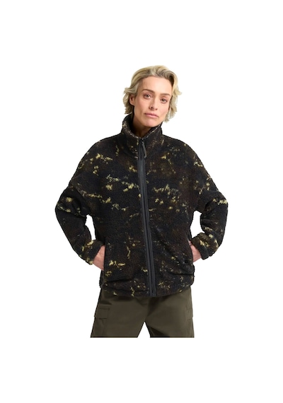 Jack Wolfskın Jack Wolfskin Stone Lite Aop Kadın Siyah Outdoor Ceketi T0322 Siyah