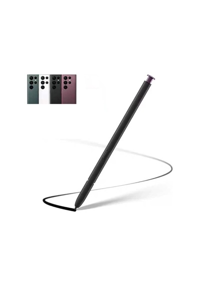 Samsung Uyumlu S22 5g Ultra Dokunmatik Kalem Bluetooth'suz - Siyah