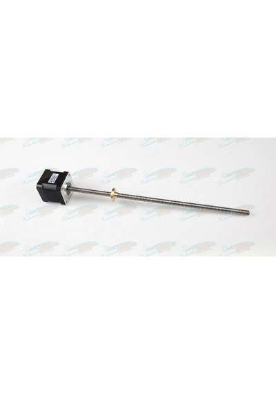 Nema 17 40mm Step Motor 280mm Tr8 8 Leadscrew 1 Adet