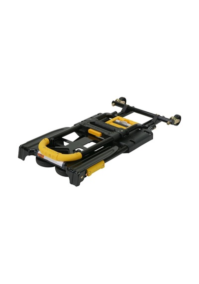 Tr 12225ygb1e 2'si 1 Arada Katlanır El Arabası, 300 Lb. Kapasite, Uzatılabilir Saplı Çok Pozisyonlu, Sarı