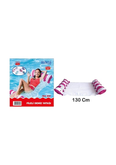 Bermuda Fileli Deniz Yatağı 130 Cm. 2410106 - Pembe