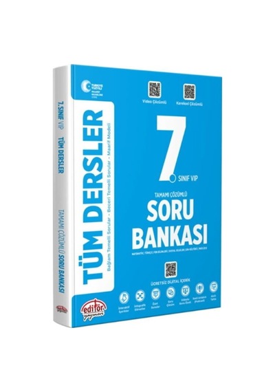 Editör 7.sınıf Tüm Dersler Soru Bankası