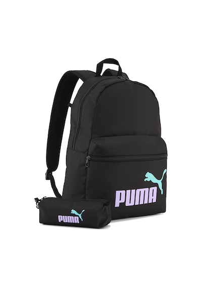 Puma Phase Kalem Kutulu Unisex Siyah Günlük Stil Sırt Çantası 09219004