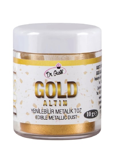 Dr. Gusto Altın Yenilebilir Metalik Toz 10 G