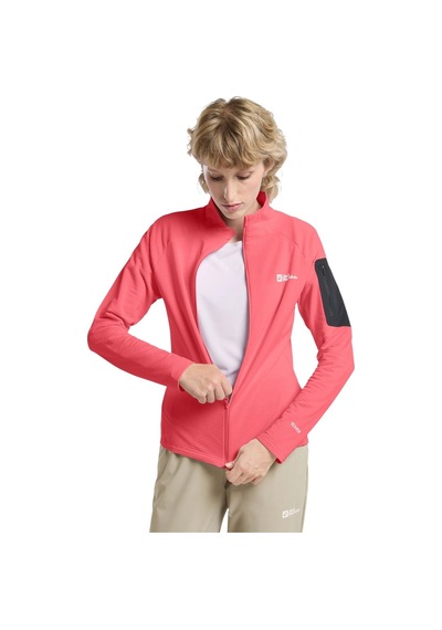 Jack Wolfskın Jack Wolfskin Prelight Fz Kadın Polar Ceket J0141 Çok Renkli