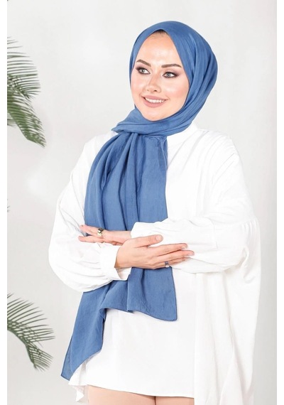 Harem Scarf İncila Şal - Koyu İndigo