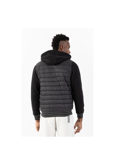 Maraton Sportswear Regular Erkek Hakim Yaka Uzun Kol Outdoor Siyah Mont 22352-siyah Siyah