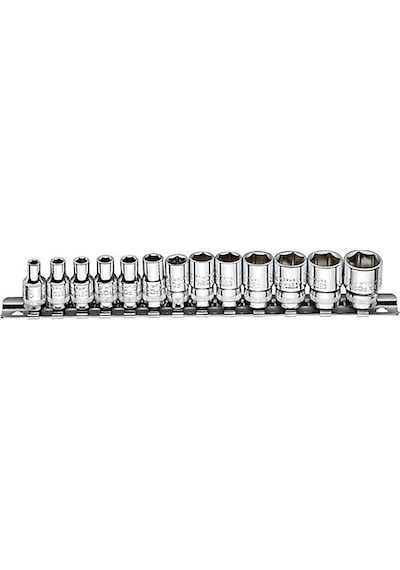 Cetaform 14mm 1/4'' Raylı13 Parça Lokma Anahtar Takımı C02-rh13