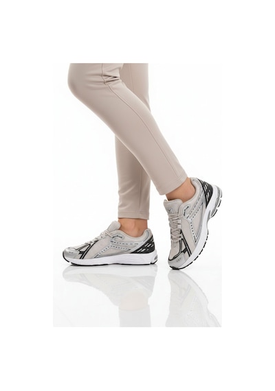 Walkway Buz Gri Fileli Hafif Esnek Hafızalı Taban Unisex Spor Ayakkabı Ruth G Buz-gri
