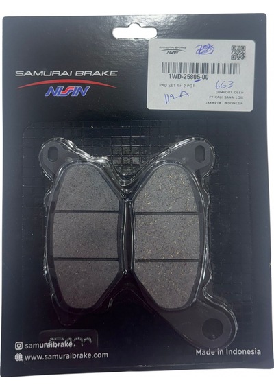 Nıssın Yamaha Mt-25 Ön Fren Balatası Yzf-r25 369 663