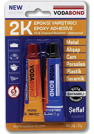 Vodabond Epoksi Yapıştırıcı A15g+b15g