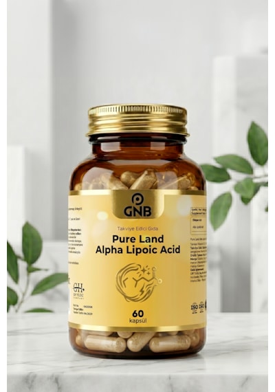 Gnb Pure Land Alpha Lipoic Acid Alfa Lipoik Asit Takviye Edici Gıda 60 Kapsül
