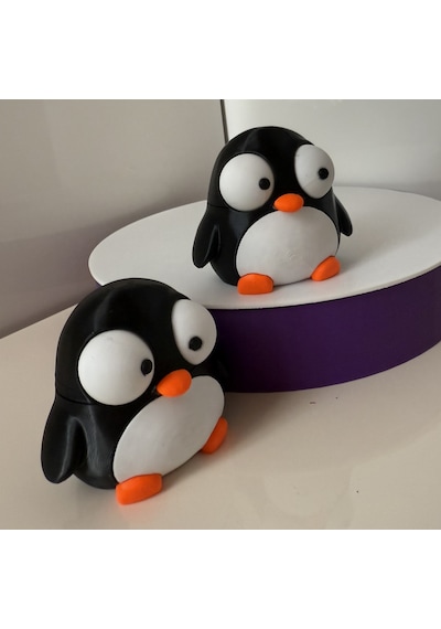 Sevimli Panda Dözleri Hareketli 3d Baskı