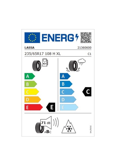 Lassa 235/65R17 108H XL M+S 3Pmsf Multiways Dört Mevsim Lastiği 2026