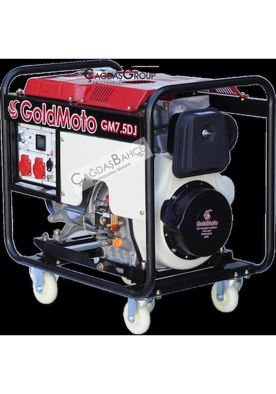 Goldmoto Gm7.5Dj Dizel Marşlı Jeneratör 7.5 Kw Monofaze
