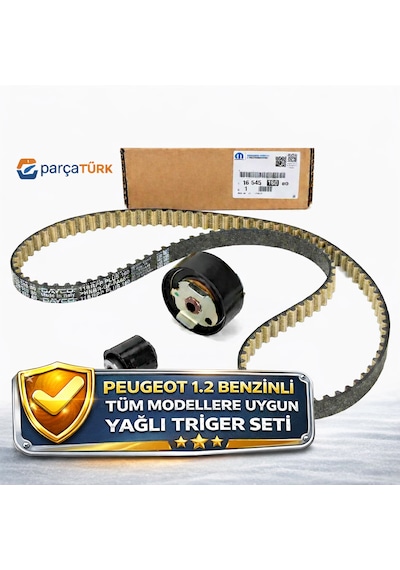 Peugeot 1.2 Prutech Yağlı Kayış Triger Seti Psa 1654516080