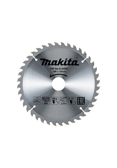Makita D-64967 Eko Daire Testere Bıçağı 190x40 Diş