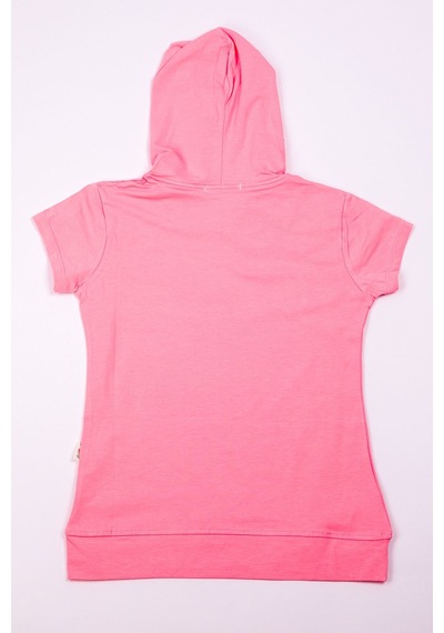 Hçm Kız Çocuk Tshirt Tavşan Baskılı A3 Pembe