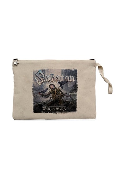 Sabaton The War To End All Wars Krem Cüzdan / El Çantası Krem