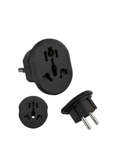 Pm-24241 Avrupa Çıkışlı Universal Seyahat Priz Adaptörü Çoklu Fiş Giriş Tipi Uyumu