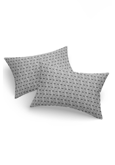 2li Yastık Kılıfı 50x70 Cm Only Formas Kombin Siyah Siyah