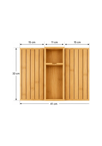 Bambu Koltuk Kolu Sehpası - Katlanabilir Koltuk Yanı Tepsi Çok Renkli