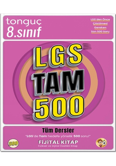 8. Sınıf Lgs Tam 500 Soru Bankası Tüm Dersler -