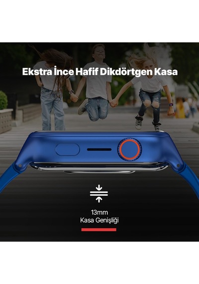 Kidi Gps 4g Sim Kartlı Akıllı Çocuk Saati, 2ksw02 Okyanus Laciverti Yok