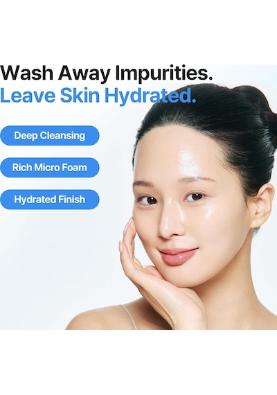 Smooth & Pure Deep Cera Cleansing Foam - Seramid İçerikli Derinlemesine Nemlendirici Yüz Temi